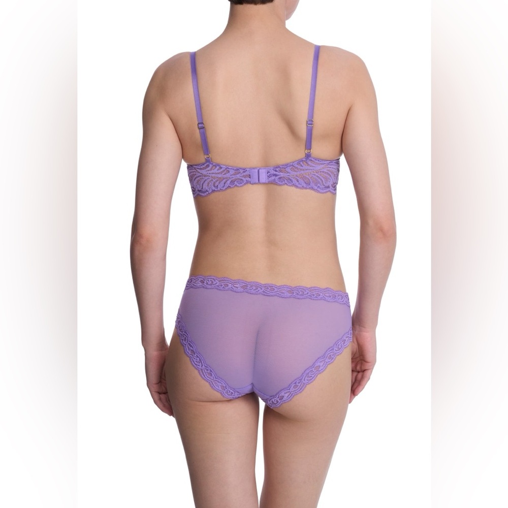 NATORI Feathers Plunge T-Shirt Basics Bra - Picture 6 of 14